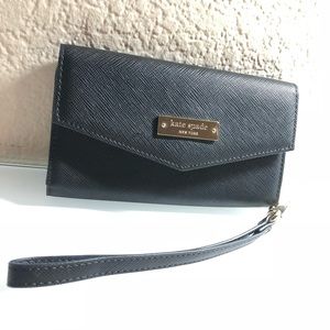Kate Spade New York Black Wristlet